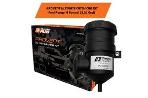 DIRECTION PLUS Provent Ultimate Catch Can Kit To Suit 3.0L 6 Cyl Ford Ranger & Everest (2022-On)