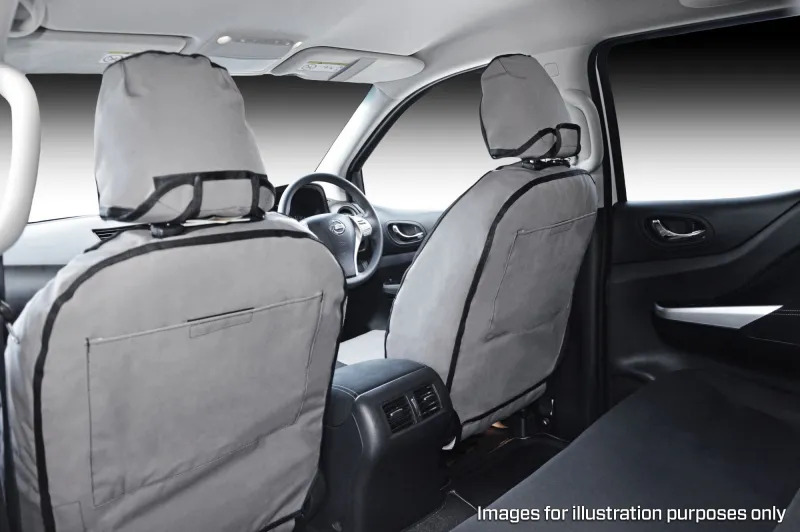 MSA 4X4 Front Twin Bucket Seat Set To Suit Mitsubishi Pajero NS-NW GL/GLX/GLS/VRX/Exceed (09/06-12/14)