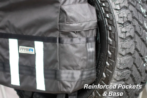 MSA 4x4 Removable Rear Wheel Bag (55L)