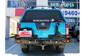 MCC WHEEL CARRIER AND SINGLE JERRY CAN TO SUIT NISSAN NAVARA D40 05-15 (GROOVE) & NAVARA D40 2011-2014 (AFRICA-SPAIN STX)