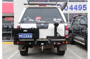 MCC SINGLE WHEEL AND DOUBLE JERRY REAR CARRIER TO SUIT NISSAN NAVARA D22 01/1998-2015