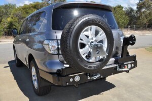 OUTBACK ACCESSORIES' DUAL WHEEL CARRIER TO SUIT NISSAN PATROL