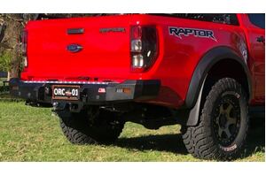 MCC ROCKER REAR BAR W LIGHTS INCLUDED (REVERSE, FLASHER & PLATE) FOR FORD RAPTOR 07/18 ON