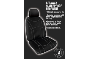 SPERLING SEAT COVER REAR G2B (GETAWAY NEOPRENE BLACK)