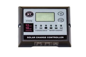 KT SOLAR - Solar Charge Regulator PWM, 10Amp