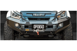 PIAK ELITE NO LOOP BAR W/BLACK TOW POINTS TO SUIT ISUZU D-MAX & MU-X (2017-2020)