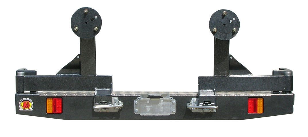 OUTBACK ACCESSORIES' DUAL WHEEL CARRIER TO SUIT TOYOTA FJ CRUISER