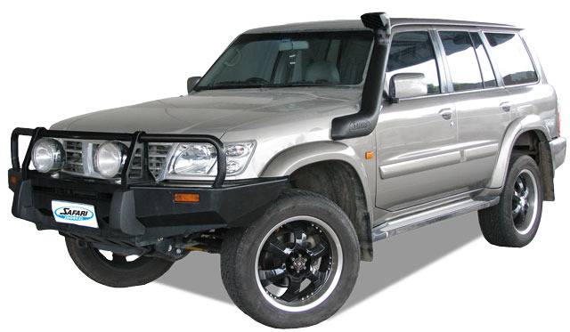 Safari V-Spec Snorkel To Suit Nissan GU Patrol Series 1, 2 & 3 11/1997-08/2004