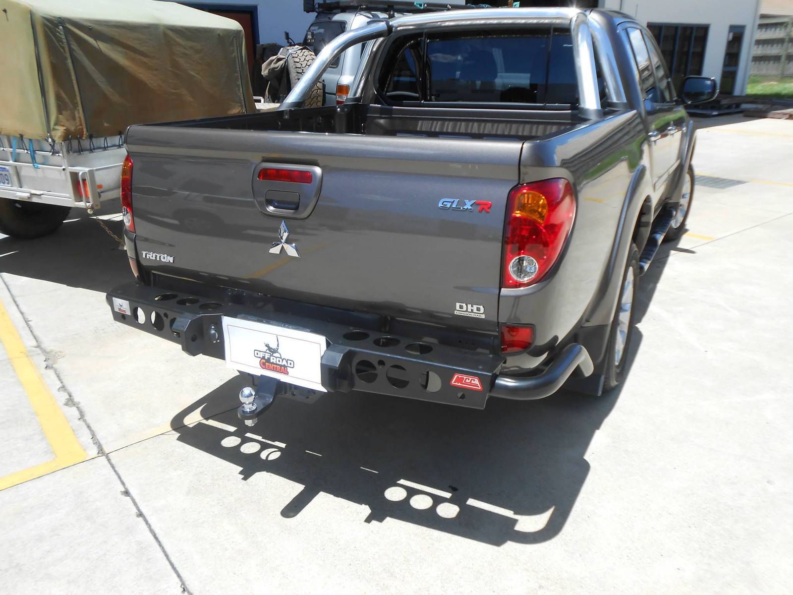MCC REAR STEP TOW BAR (JACK BAR) TO SUIT MITSUBSHI TRITON MN 2010-2015