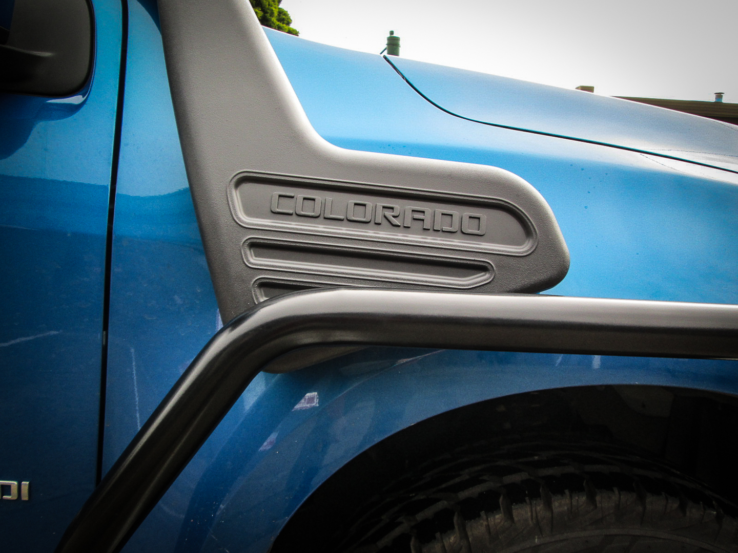 MCC SIDE STEPS & RAIL BLACK RG COLORADO