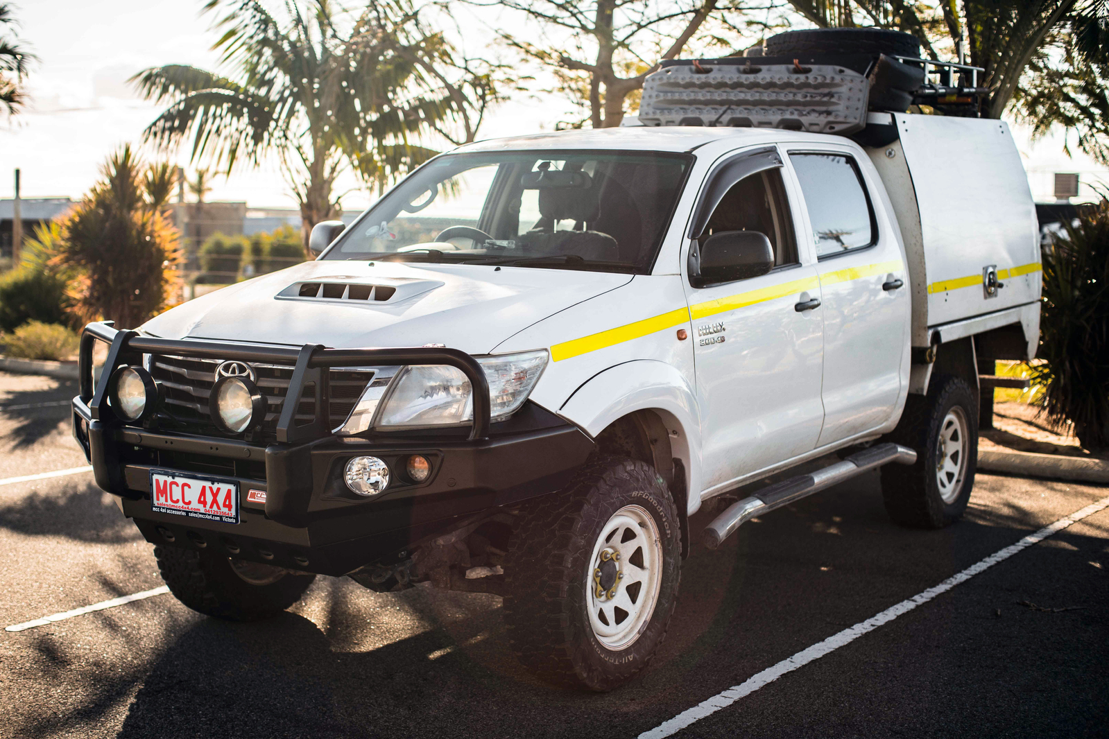 MCC FALCON A-FRAME BULLBARS TO SUIT TOYOTA HILUX VIGO CHAMP MK7 2005-2011