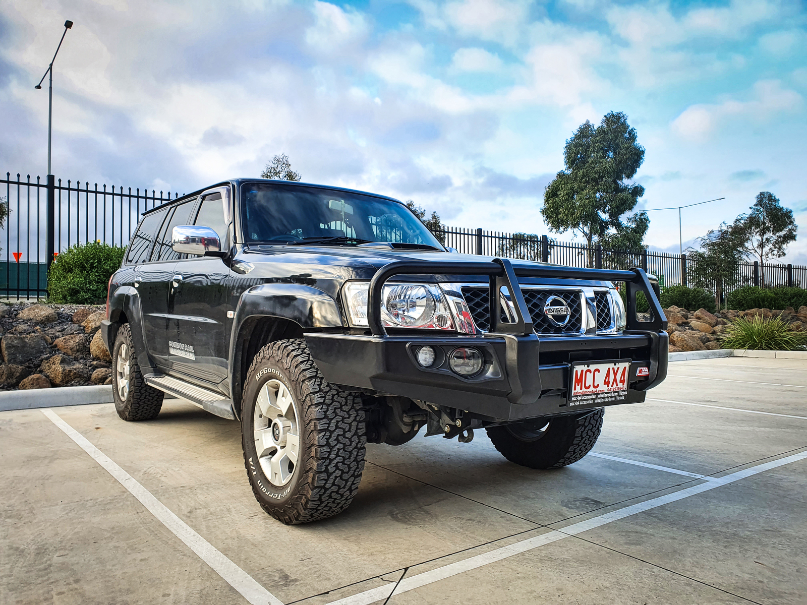 MCC FALCON A-FRAME OPTIONS TO SUIT NISSAN PATROL GU Y61 10/2004-2017