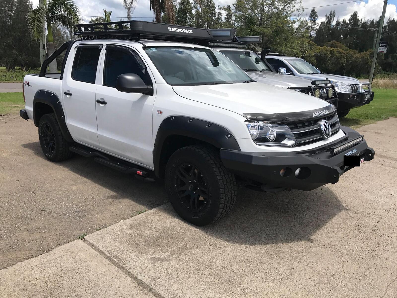 MCC ROCKER BULL BARS TO SUIT VOLKSWAGEN AMAROK 2011 ON