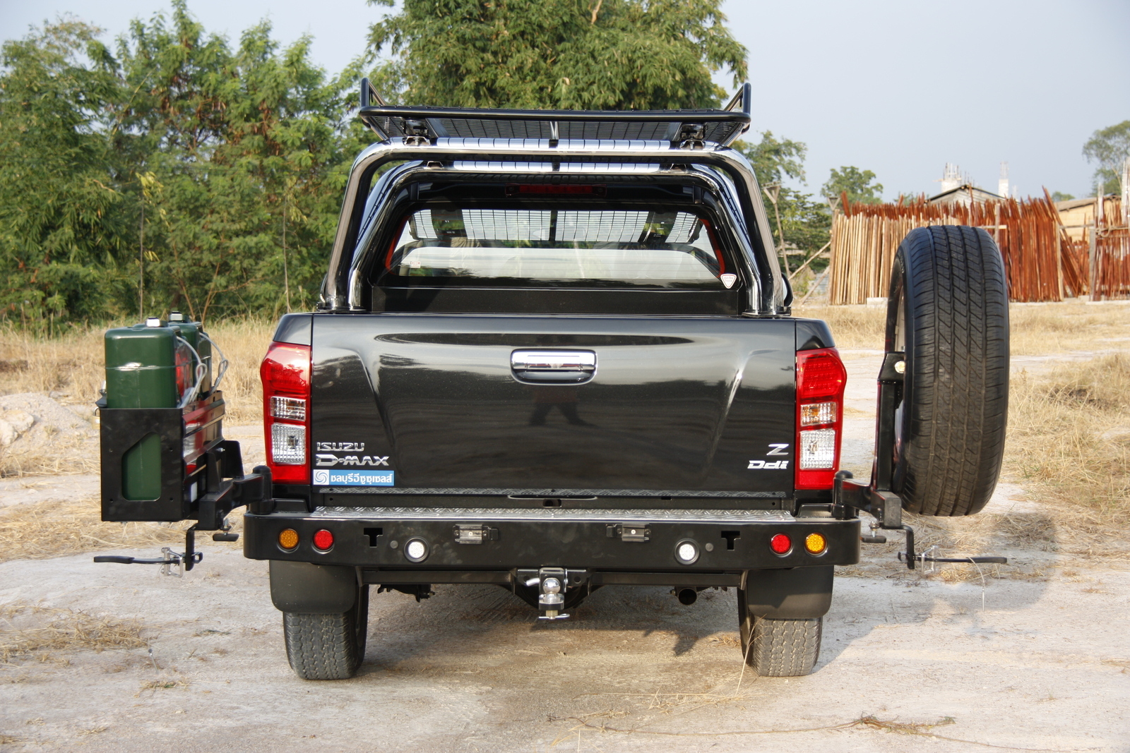 MCC REAR STEP CARRIER BAR (BAR ONLY) TO SUIT RG MKII COLORADO / ISUZU DMAX (2012 to 2019)
