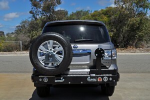 OUTBACK ACCESSORIES' DUAL WHEEL CARRIER TO SUIT NISSAN PATROL