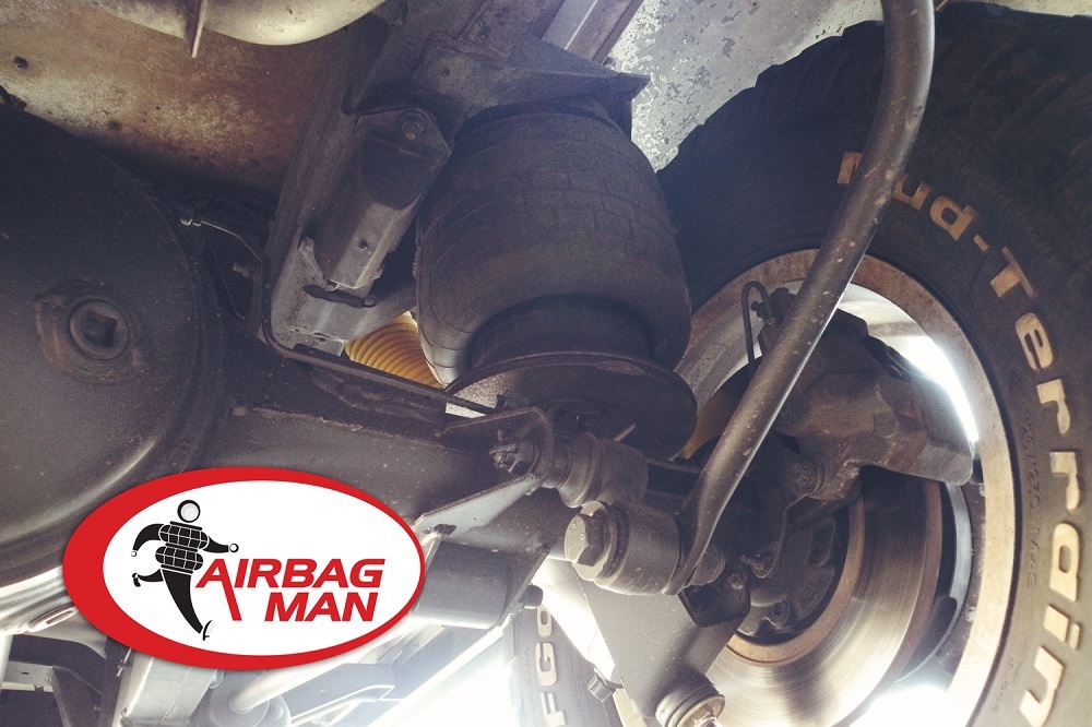 AIRBAG MAN AIR BAG (COIL REPLACEMENT) TO SUIT TOYOTA PRADO 120 GRANDE LIFTED (USE WITH LIFTED FRONT) R