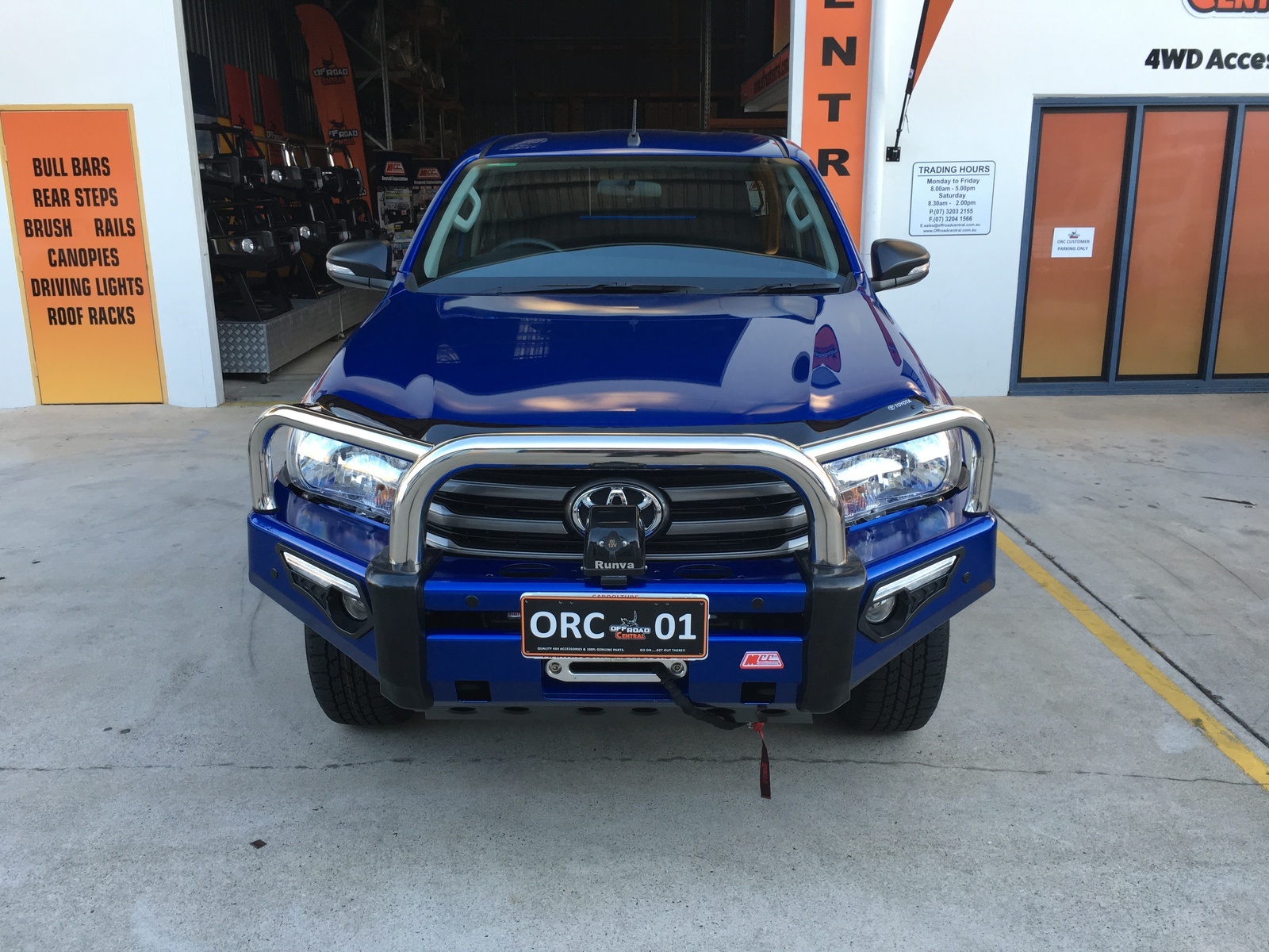 MCC PHEONIX STAINLESS TRIPLE/SINGLE LOOP BARS TO SUIT TOYOTA HILUX REVO (MK8)/ROCCO 2016 - 2020