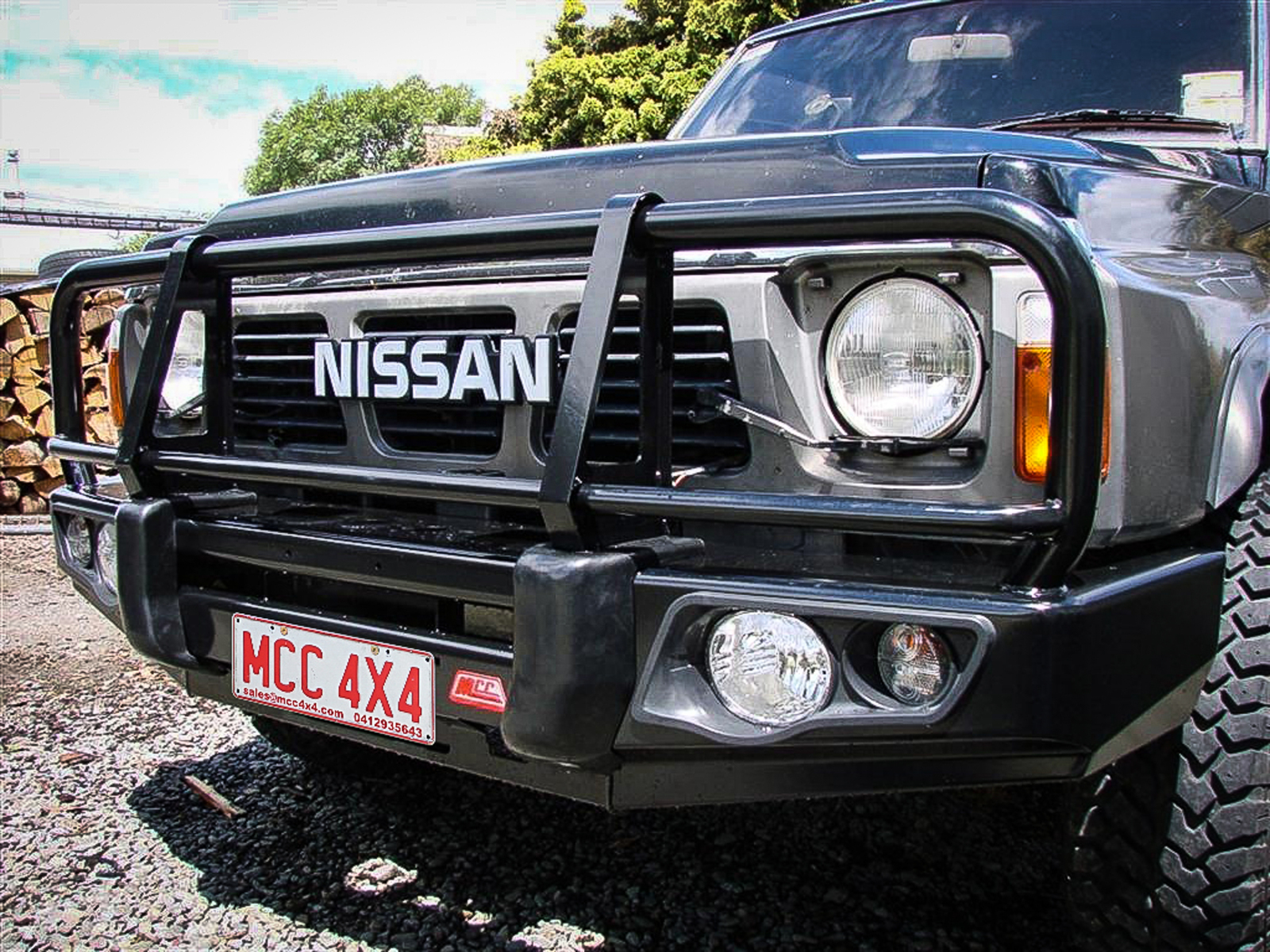 MCC FALCON A-FRAME OPTIONS TO SUIT NISSAN PATROL GQ Y60 1998-1997