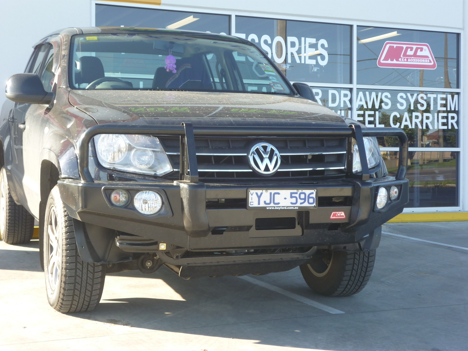 MCC FALCON A-FRAME BULLBAR TO SUIT VOLKSWAGEN AMAROK 2011 ON