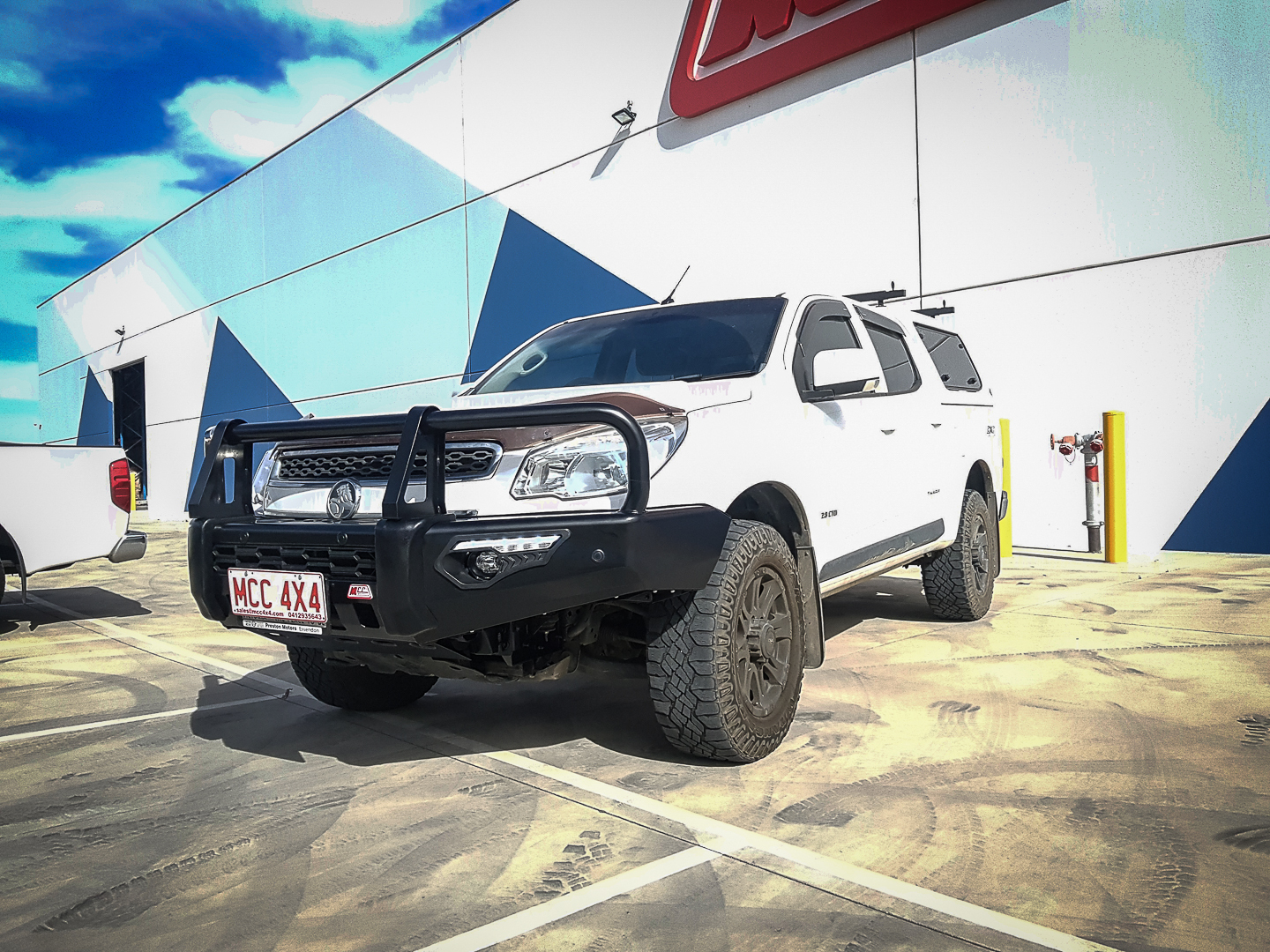 MCC PHEONIX A-FRAME  BULL BAR - HOLDEN COLORADO 7 & RG 12-2012 - 2016