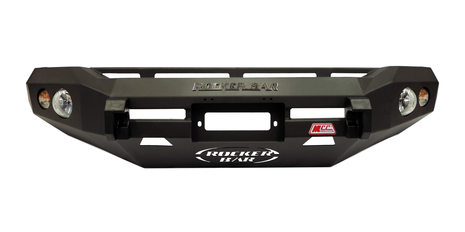 MCC 'ROCKER BULLBAR W/ FOGS - NO LOOP & SINGLE LOOP OPTIONS TO SUIT MITSUBSHI TRITON MQ 08/2015-2018