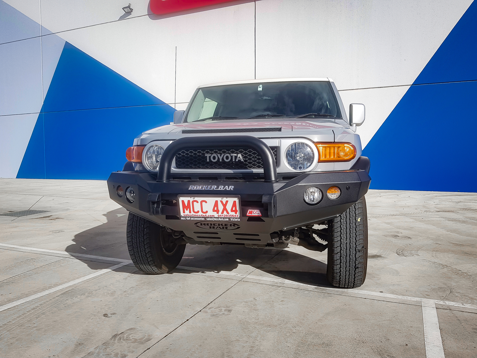 MCC ROCKER BARS TO SUIT TOYOTA FJ CRUISER 2011-PRESENT