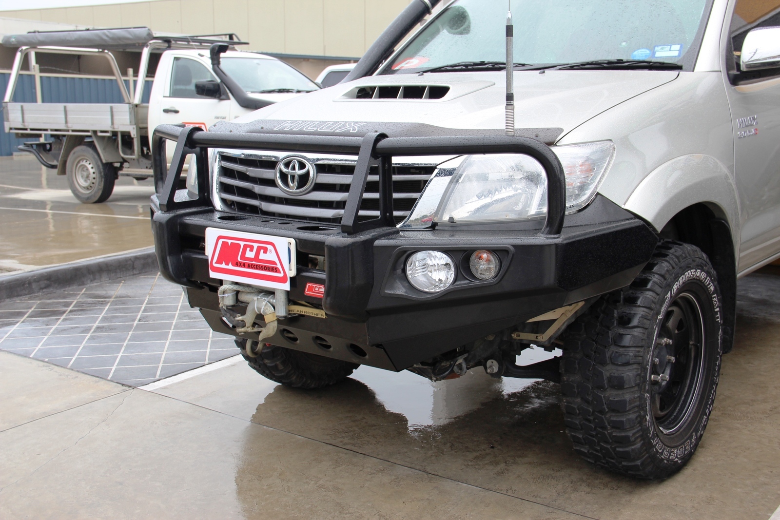 MCC FALCON A-FRAME BULLBAR TO SUIT TOYOTA HILUX VIGO CHAMP 07/2011 - 09/2015  (MK7 FACE-LIFT)
