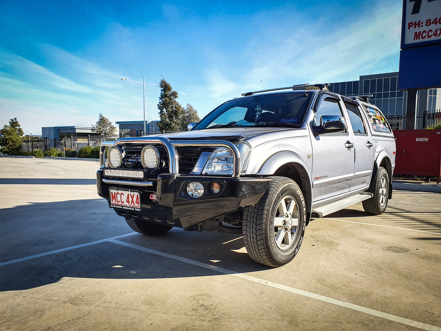 MCC FALCON SINGLE LOOP OPTIONS TO SUIT HOLDEN RODEO RA7(FACE LIFT) 2007-2008 & ISUZU DMAX 08-12