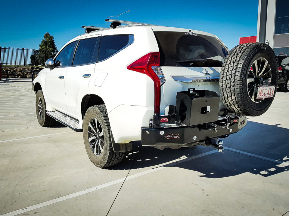 MCC DUAL WHEEL CARRIER TO SUIT MITSUBISHI PAJERO SPORT 12/2015-ON