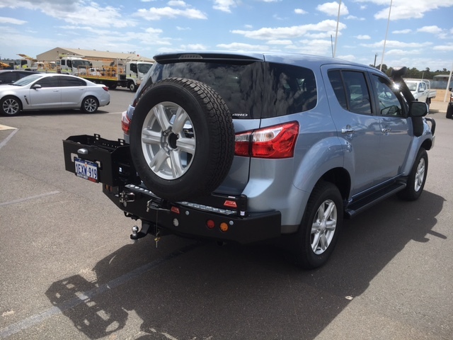 MCC REAR WHEEL CARRIER (BAR ONLY) - ISUZU MUX 2017 ON & COLORADO 7 WAGON 2013 ON