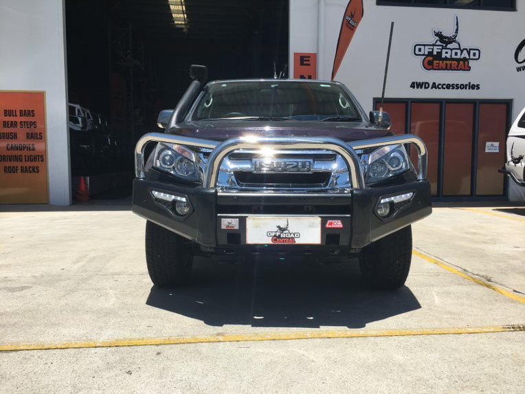 MCC PHOENIX TRIPLE & SINGLE LOOP BULL BAR - ISUZU DMAX / MUX 2017 - 2020
