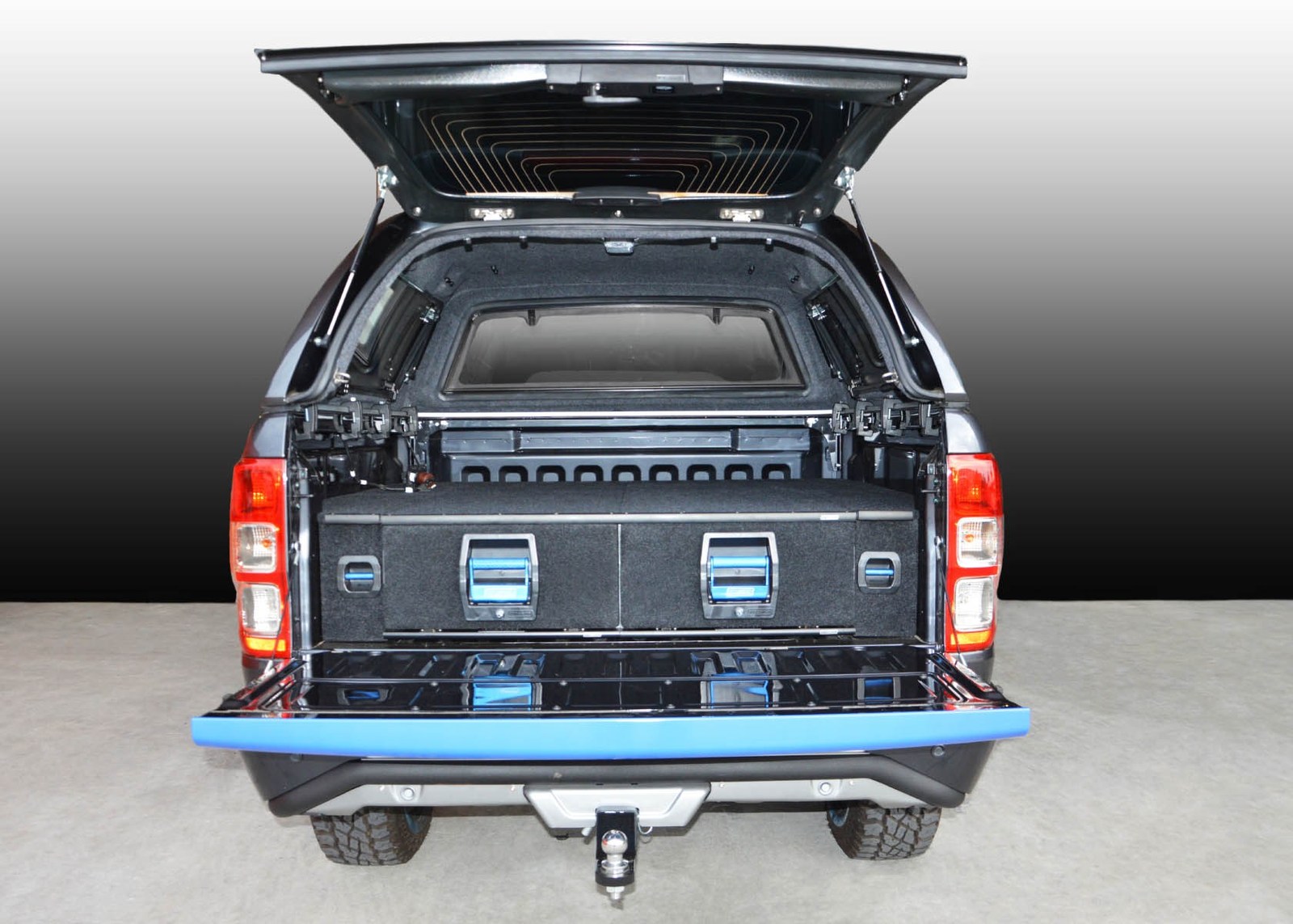 MSA 4X4 1350 COMPLETE DOUBLE DRAWER SYSTEM TO SUIT FORD RANGER & MAZDA BT50 (2011-2021)