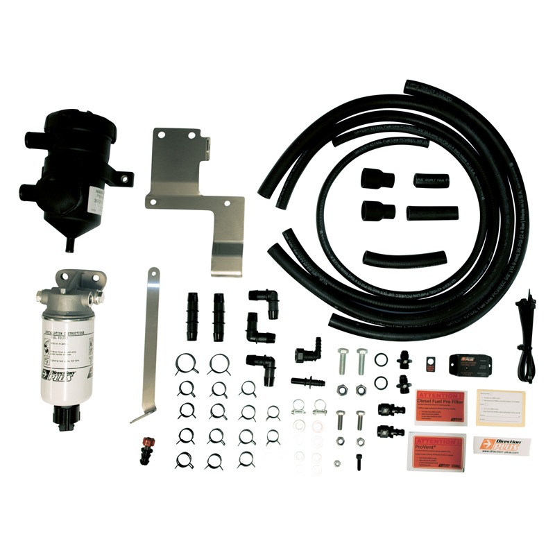 DIRECTION PLUS Pre-Filter & Provent Dual Kit To Suit Nissan Navara NP300 (2015-2022)