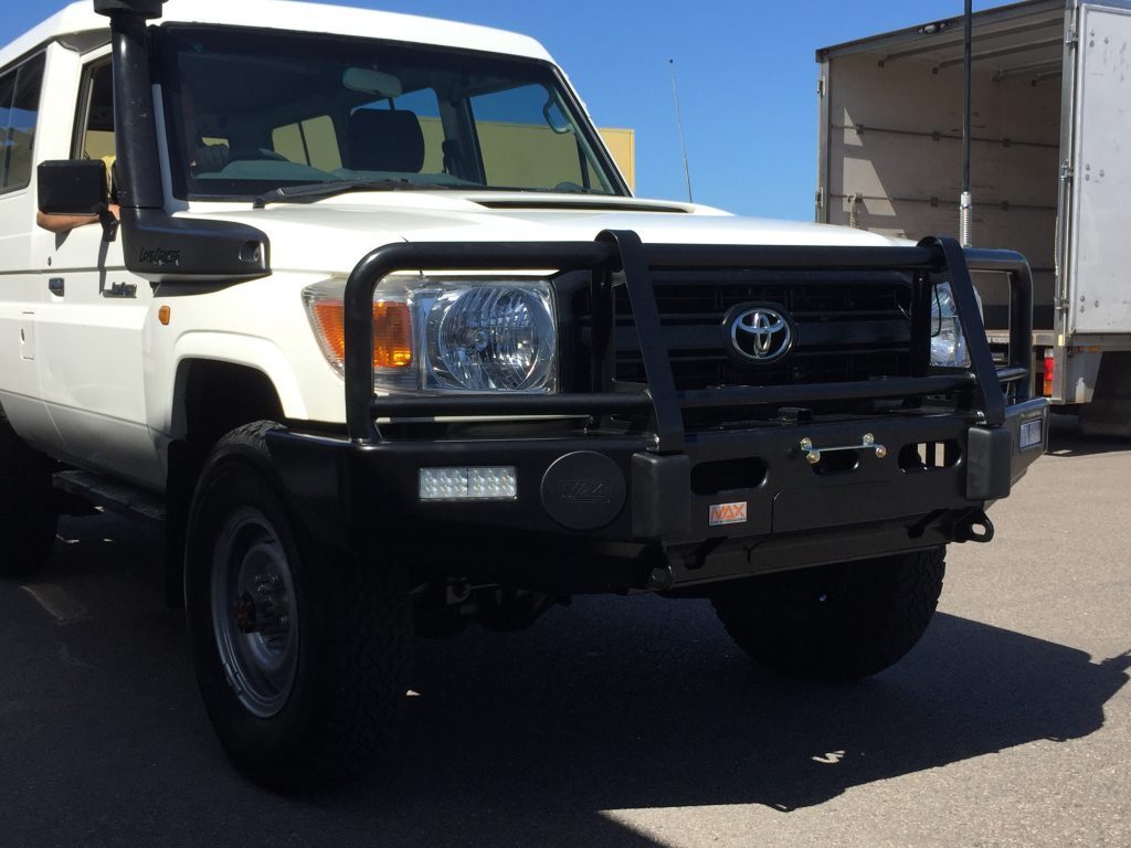 MAX ICON BULL BAR TO SUIT TOYOTA LC70 (ALL 2007 ON, EXCEPT 2017 ON S/CAB)
