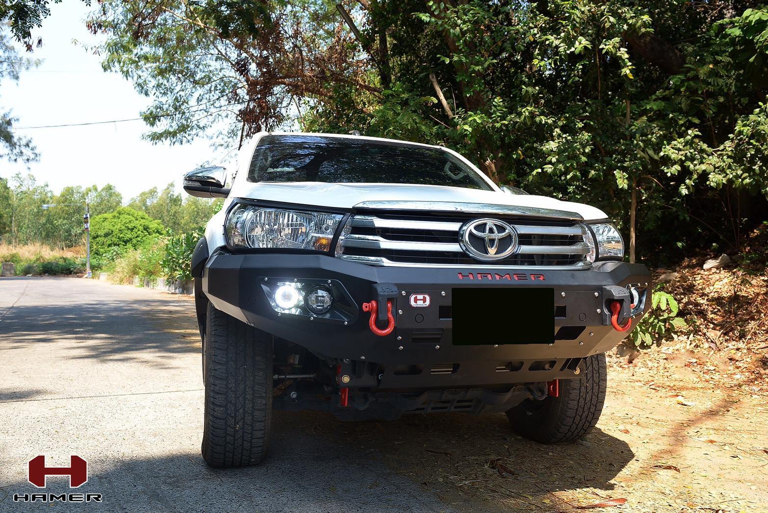 HAMER KING SERIES BULL BAR TO SUIT TOYOTA HILUX REVO 2015-2018