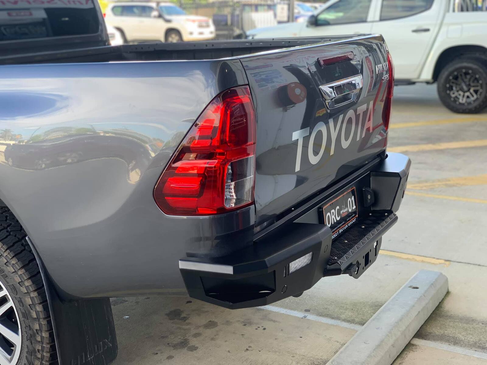 HAMER M-SERIES REAR BAR - TOYOTA HILUX REVO/ROCCO 2015 ON