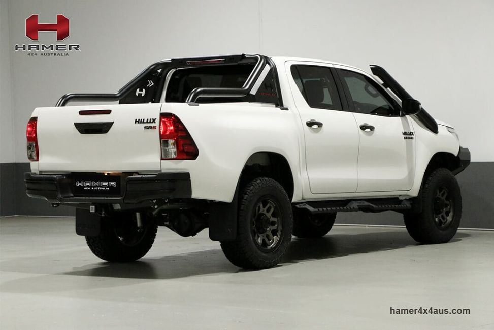 HAMER EXTENDED PREMIUM SPORTS BAR TO SUIT FORD RANGER & RAPTOR, TOYOTA HILUX, NISSAN NAVARA & MAZDA BT50