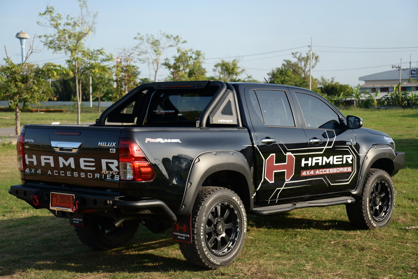 HAMER KNIGHT SERIES SPORTS BAR TO SUIT FORD RANGER & RAPTOR, MAZDA BT50, NISSAN NAVARA & TOYOTA HILUX