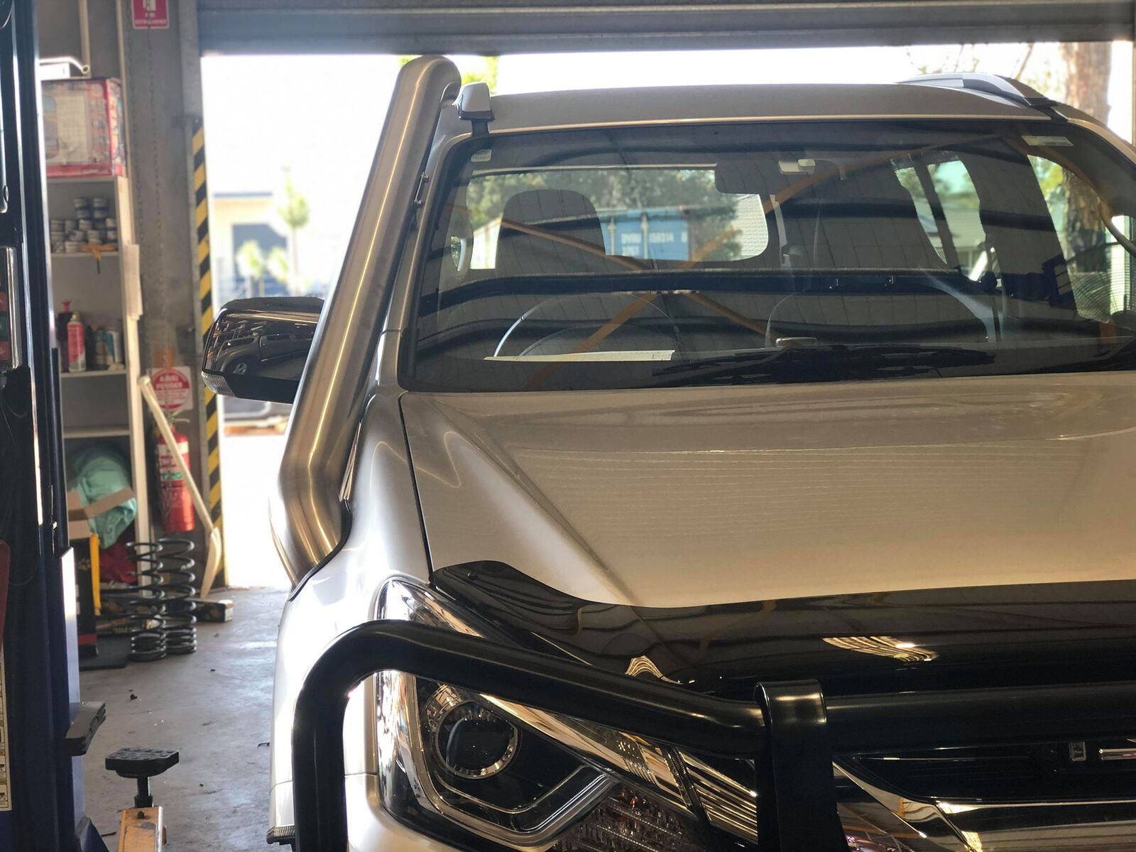 ORC M SPEC BRUSHED STAINLESS SNORKEL - ISUZU DMAX/MUX (MY17) 01/2017