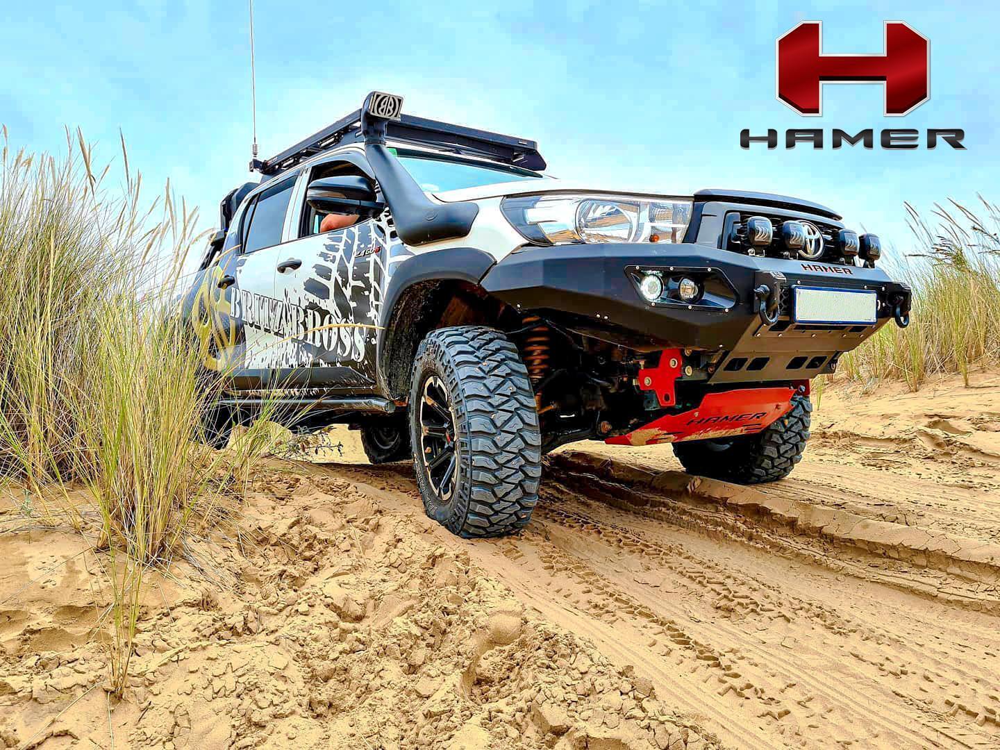 HAMER KING SERIES BULL BAR TO SUIT TOYOTA HILUX REVO ROCCO 2017 ON