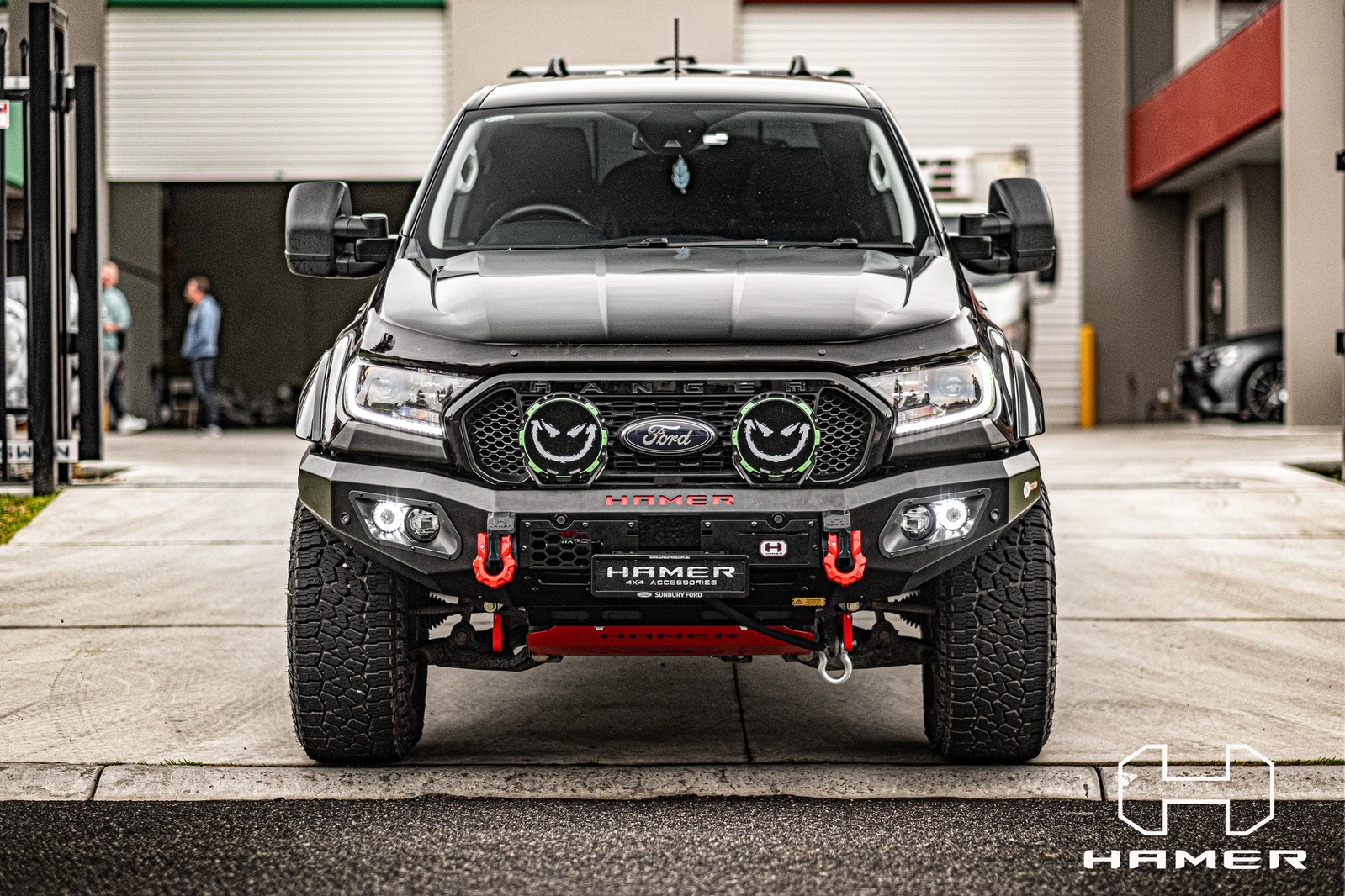 HAMER KING SERIES BULL BAR TO SUIT FORD RANGER PX2 & PX3 (2015-2021)