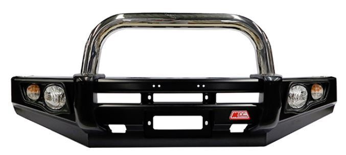 MCC FALCON SINGLE LOOP BULLBAR - STAINLESS OR BLACK LOOP