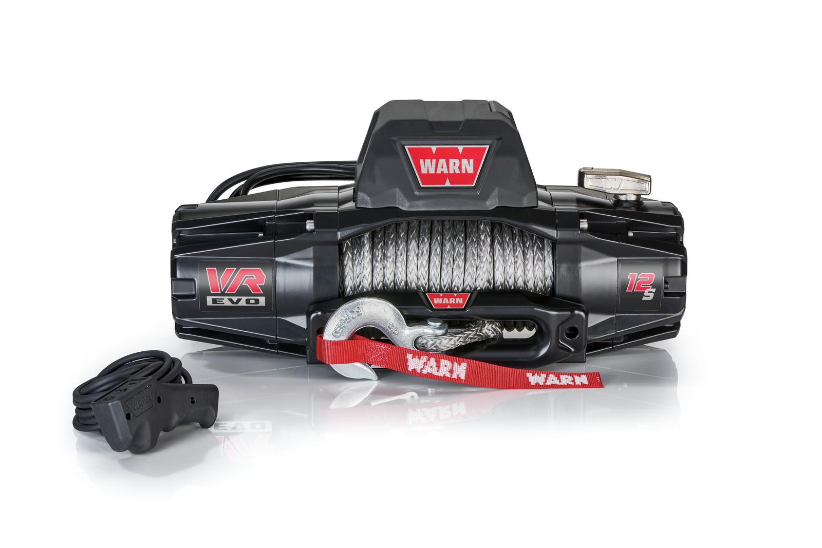 WARN EVO 12S WINCH - 12,000 PD SYNTHETIC ROPE