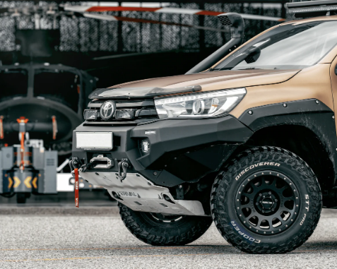 RIVAL ALLOY FRONT BUMPER TO SUIT TOYOTA HILUX REVO (2015-2018)