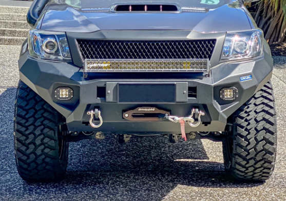 RIVAL ALLOY FRONT BUMPER TO SUIT TOYOTA HILUX VIGO (2011-2015)