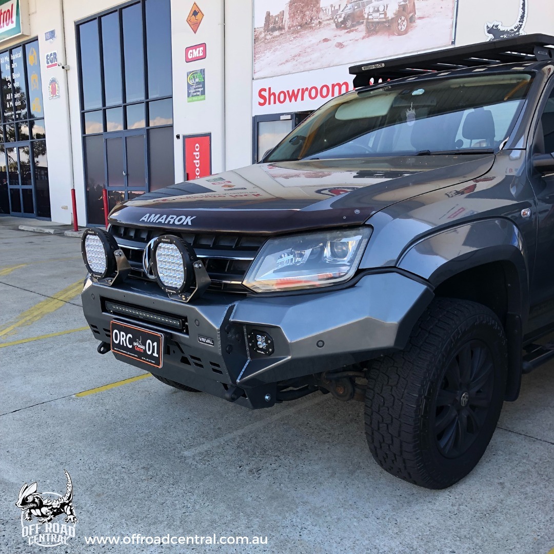 RIVAL ALLOY FRONT BUMPER TO SUIT VOLKSWAGEN AMAROK (2011-2023)