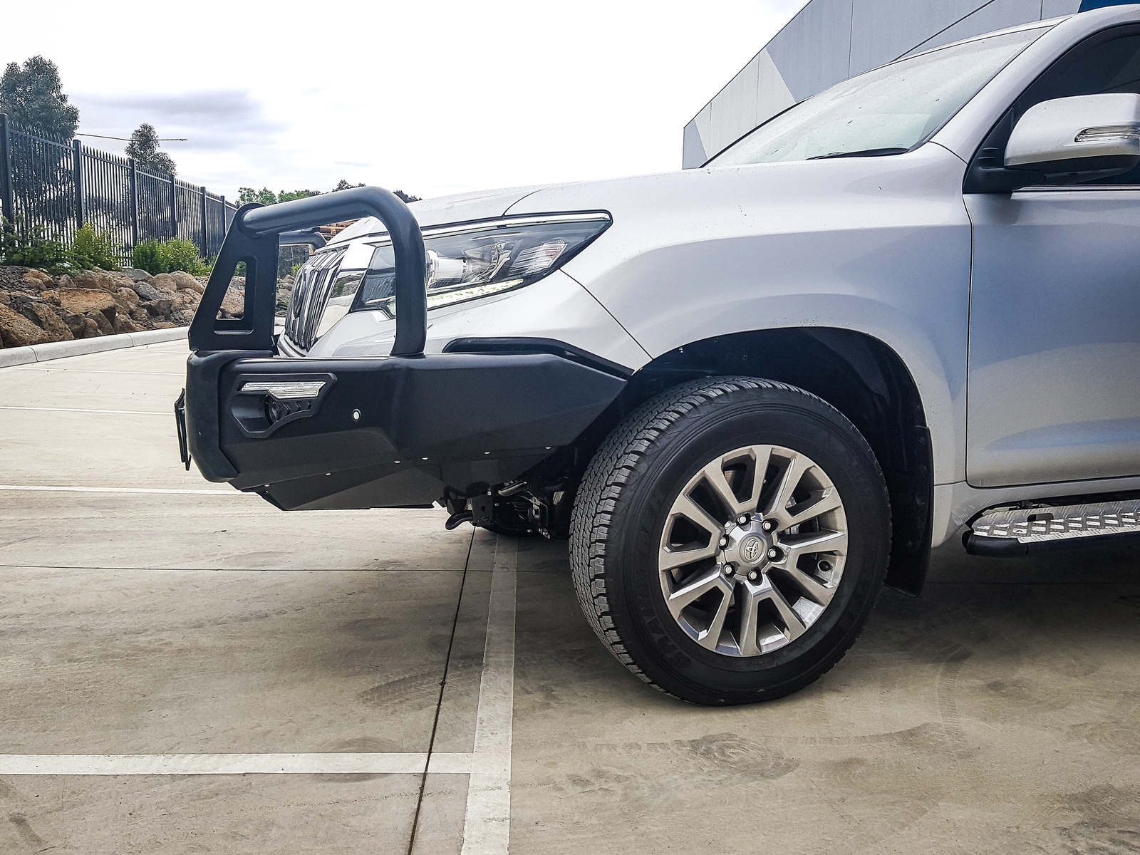 MCC PHOENIX A-FRAME BAR W/ UBP & FOGS TO SUIT TOYOTA LAND CRUISER PRADO 150 SERIES 2018 ON