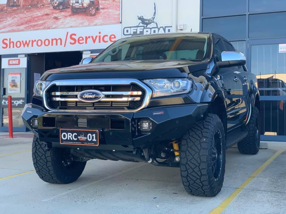 RIVAL ALLOY FRONT BUMPER TO SUIT FORD RANGER PX1, PX2 & PX3
