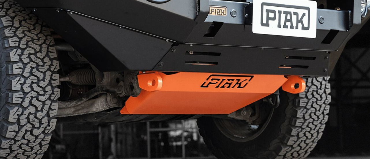 PIAK Underbody Protection Plate (Orange) To Suit Mitsubishi Pajero Sport QE (2016-2020)