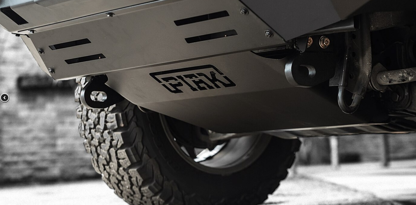 PIAK Underbody Protection Plate (Matte Black) To Suit Toyota Hilux Revo (2011-2015)